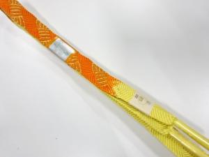 未使用品　正絹　手組帯締め